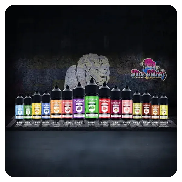 THE KING 王者煙油 | 30ml 大容量 | 15 款經典口味 | 支援無尼古丁及高濃度丁鹽